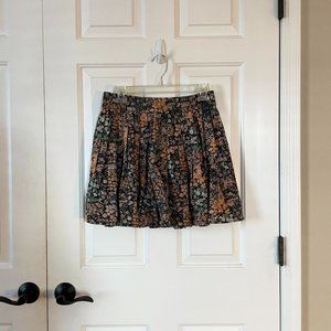 American Eagle Floral Mini Skirt